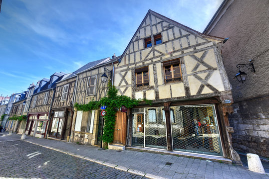 Rue Bourbonnoux - Bourges, France