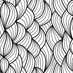 Natural seamless calming pattern. Vector illustration.