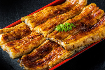 最高級国産鰻の蒲焼　Grilled eel of the finest Japanese