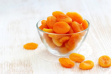 Sweet dried fruit. Dried apricots.