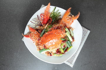 fried crab