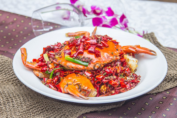 fried crab