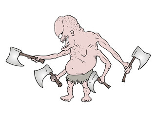 Imaginative creature draw