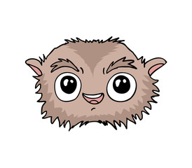 Adorable animal face
