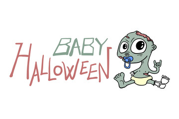 Baby Halloween message