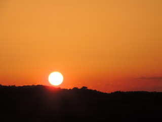 atardecer
