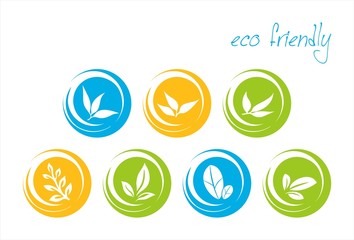 leaves, plant, icons , nature, Eco friendly business logo