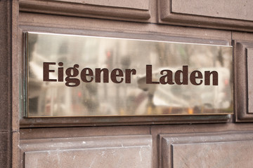 Schild 205 - Eigener Laden