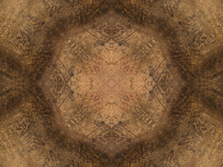 Brown wood background.