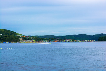 Fototapeta premium blue sea