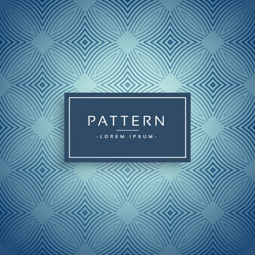 elegant blue pattern design background