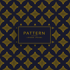 black and gold premium pattern design background