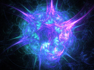 Abstract fractal background