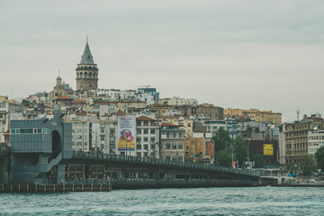 Fototapeta na wymiar Galata tower in the Istanbul