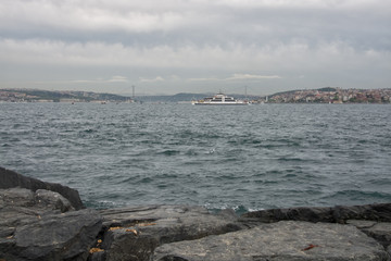 The Bosporus view (Istanbul, Turkey)