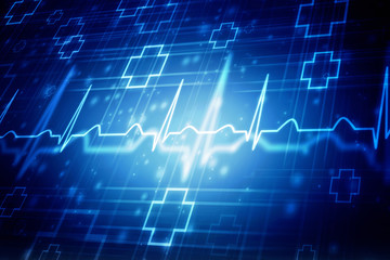 2D medical structure background