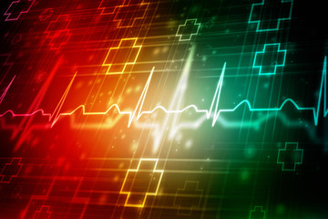 2D medical structure background