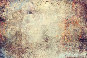 Cracked wall - grunge texture