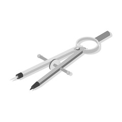 Vector isometric geometric dividers. 