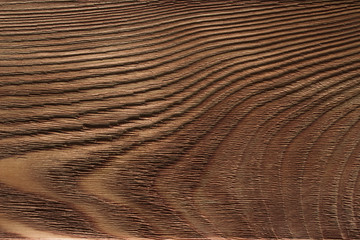 Wooden plank, dark brown board, vintage background