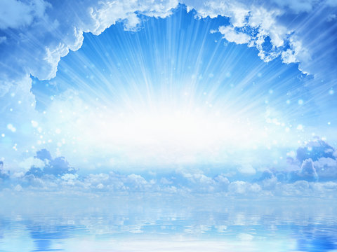 Beautifull Heavenly Background Light From Heaven Stock Photo Adobe Stock