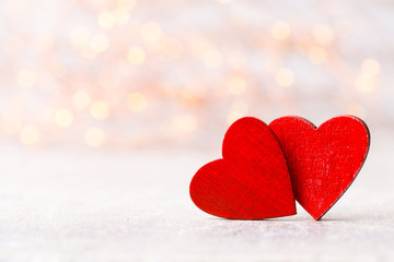 Valentine day greeting card.