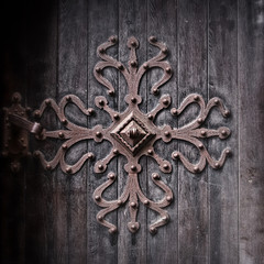 Mittelalterlicher Türbeschlag aus Norwegen