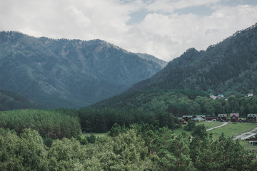 Beautiful mountains in Altai