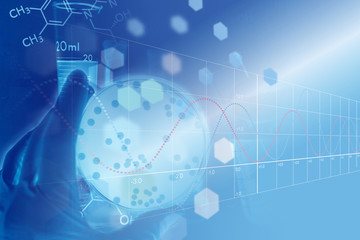 Naklejka premium 研究イメージ