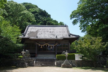 Fototapeta na wymiar 大瀬戸町松島　松島神社