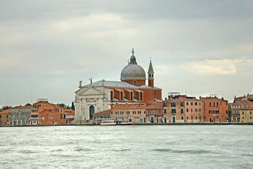 Naklejka premium Santissimo Redentore - Il Redentore church in Venice. Region Veneto. Italy