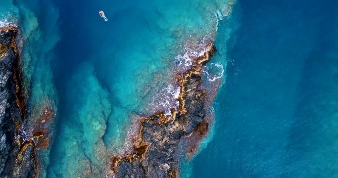 paysage magnifique de calanques en espagne