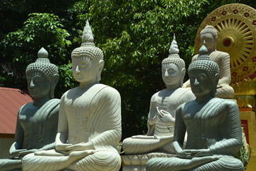 Buddhastatuen in Thailand