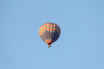 Hot Air Balloon Over Goreme Town