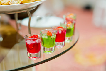 wedding catering food. Dessert