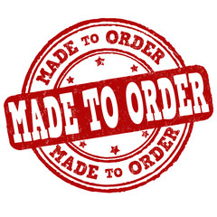 Made to order sign or stamp