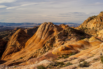 Layered Sandstone at Yant Flats
