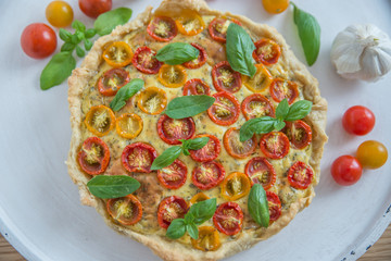 Tomaten Quiche