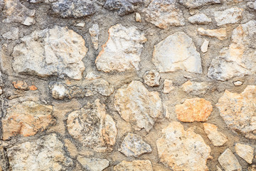 Exterior stone wall background