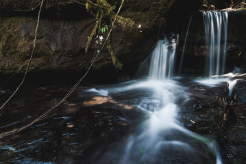 Waterfall in Phuhinrongkla National Park,Thailand