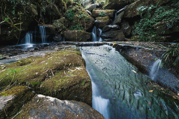 Waterfall in Phuhinrongkla National Park,Thailand