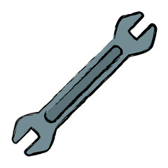 wrench spanner repair tool mechanic or engineer instrument