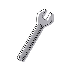 wrench spanner repair tool mechanic or engineer instrument