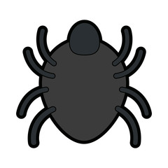 bug sign icon virus symbol software bug error
