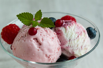 fruit ice cream