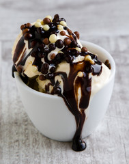 vanilla ice cream