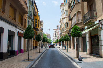 modern street in Reus