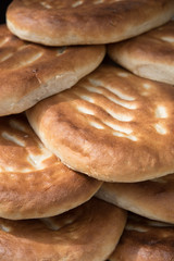 Lavashes- flat unleavened wheat bread