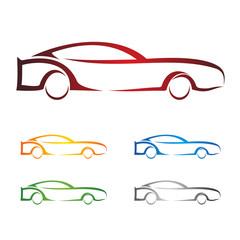 car logo, sport car logo design