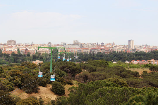 Teleferico De Madrid Cable Car, Spain 